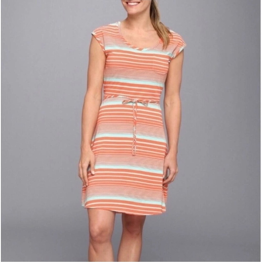The North Face Kambra Stretch Striped Dress Size Small Soft Beach Vacation